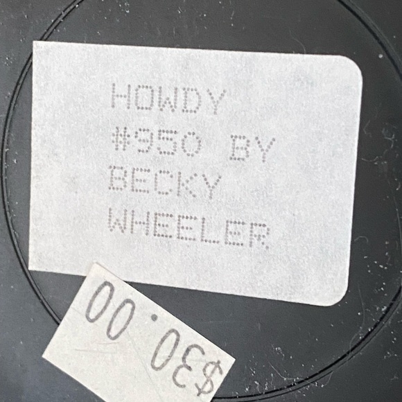 Cute Mohair Cowboy Bear with Horsey - Picture 5 of 5